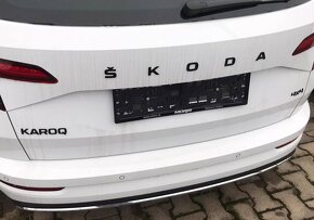 NAPIS SKODA ČIERNY NAPIS LOGO ZNAK ŠKODA na kufor - 18