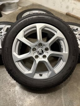 Zimná sada 5x112 R17 , 215/55/17 Audi Q2 , Karoq, TRoc - 18