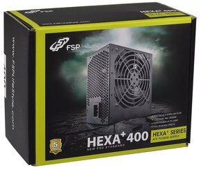 FSP / Fortron HEXA + 400,> 80%, 400W - 18