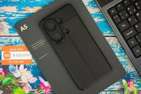 Silikónové puzdro s koženkovým vzorom Xiaomi / Redmi / Poco - 18