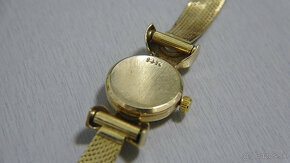 Zlaté dámske hodinky Geneva - 18