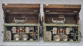 2x ARMÁDNY POĽNÝ TELEFÓN / Armeetelephon 1932 SWISS WW2 - 18