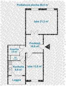 2 izbový byt Prešov, Sekčov, Ďumbierska ulica - 18