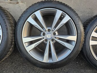 Zánovne zimne kolesa Mercedes S W222 dvojrozmer 5x112 r19 - 18