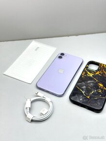 iPhone 11 256GB PURPLE NOVÁ BATÉRIA - 18