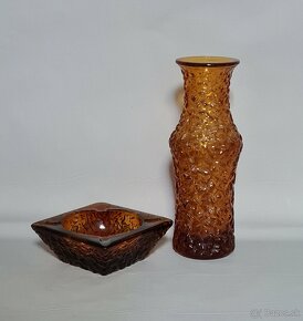 Retro sklenené vázy 1 - 18