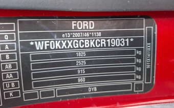 FORD FOCUS 1,6i 77 kW 2012 - 18