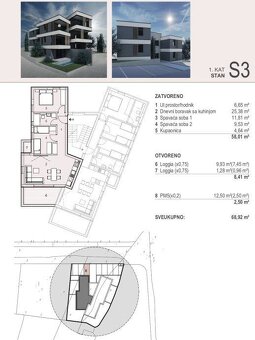 CHORVÁTSKO - Nové apartmány s výhľadom na more - ŠIMUNI, ost - 18