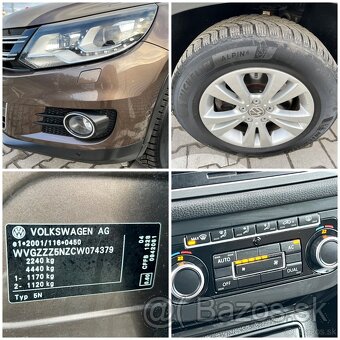 VW TIGUAN II 4x4 2.0TDi 103kW 2012 - 18