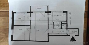 3 izbový byt pri Novej Nemocnici Trieda SNP 63m2 lodžia - 18