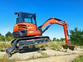 Bager Kubota, 5,5ton. Hydraulicky rychloupinak - [11.6. 2024 - 18