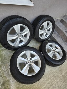 Zimne kolesa Skoda 5x112 r16 215/60 r16 - 18