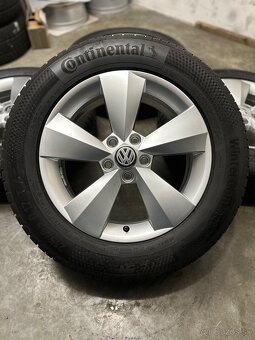 Zimná sada 5x112 R17 , 215/65/17 Škoda Nanuq - Kodiaq Tiguan - 18