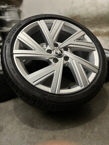 Sada kolies VW Golf 8 - Bergamo 5x112 R18 , 225/40/18 Bridge - 18