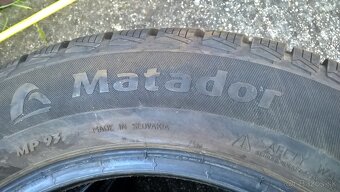 ZIMNÉ 185/65 R15 4ks MATADOR a 4ks BRIDGESTONE OD 25- €/kus - 18