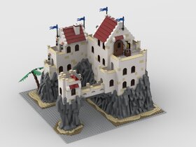 Lego MOC Pirat Pevnost dostojnickeho pluku - 18