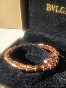 BVLGARI Serpenti Viper náramok, Rose gold - 18