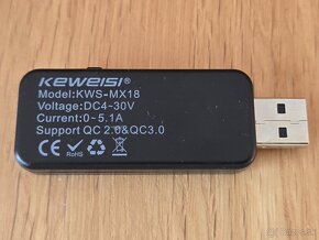 Multifunkčný USB Meter FNB-38, UM-24C, KWS-MX18 - 18