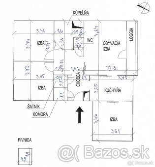 Prenajom 4 izbovy byt v Michalovce - 18