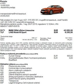 BMW 320d M Sport A/T xDrive (G20) - 18