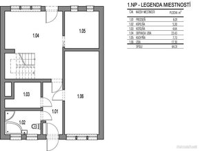 RD (ÚP 202 m2) s garážou na 474 m2 pozemku, Buková ul., BA I - 18