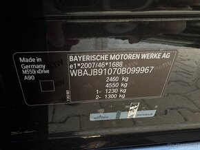 Bmw M550I 4.4 V8 Biturbo 340KW Xdrive 2017 - 18