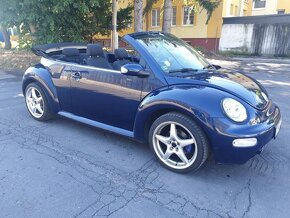 Predám Volkswagen New Beetle Cabrio 1.6...Klíma,Ohrev,8xgumy - 18