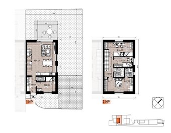 PRÁVE SKOLAUDOVANÝ 5i. RD 118m2 + ZÁHRADA + 2x PARKING / BA. - 18