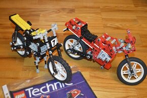 predam dve zriedkave zberatelske LEGO Technic motorky - 18