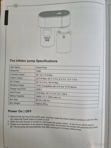 Wapka, kompresor, vysávač , powerbank Vordon MultiG7 - 18