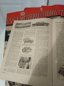 Staré časopisy svět motorů 1950 až 58 - 18