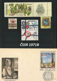 Poštové známky, filatelia: ČSSR 1963-1973 - 18