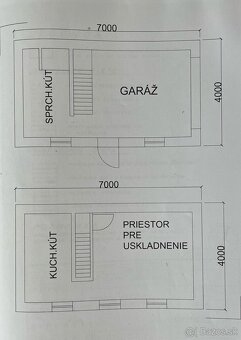 Predaj 2+1byt 62m2 + garsónka 35m2 + garáž 21m2 - 18