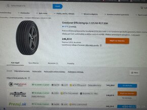 Zimne pneu 225/60 R17 barum polaris 5 zimne pneumatiky - 18