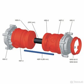 Elektroinštalačný materiál KOPOS krabica, prechodka a iné - 18