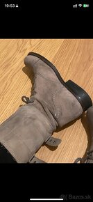 All saints ankle boots pravá koža veľkosť 39 hnedé - 18