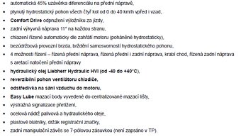 Liebherr T36-7S teleskopický čelný nakladač - manipulátor - 18