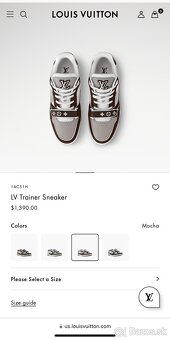 Predám nové tenisky Louis Vuitton - 18