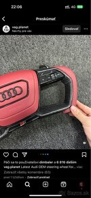 Airbag koža/alcantara AUDI S3 RS3 RS4 RS5 RS6 RS7 RSQ8 SQ5 - 18