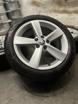 Letná sada 5x100 R16 , 215/45/16 - VW Polo, Fabia, Rapid - 18