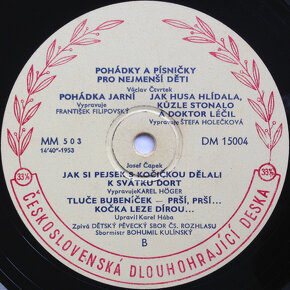 LP CESKE ROZPRAVKY A PLATNE PRE DETI PREDAM - 18