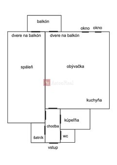 INVESTIČNÝ APARTMÁN, 68 m2 + 4 m2 balkón, AD KAMZÍK - DONOVA - 18