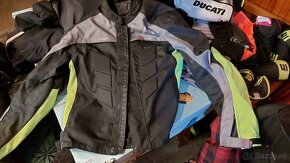 Moto bunda Adrenaline Airvent textil, ako nová - 18