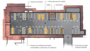 Prenájom prestížneho showroom priestoru 251m² (prízemie) na  - 18