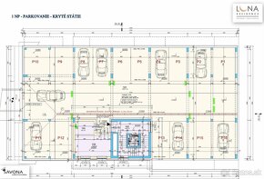 LUNA RESIDENCE - 2 izbové byty A 02 / 52 m2 + loggia 5,6 m2 - 18