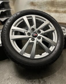 Zimná sada 5x112 R17 , 205/50/17 Audi A3, Passat, Golf, Octa - 18