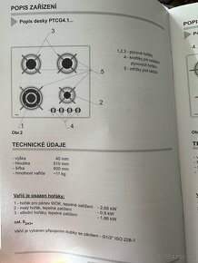 Elektricka teplovzdusna rura a plynova varna doska Amica - 18