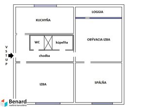 ZNÍŽENÁ CENA 3 IZ.BYT,DUKELSKÁ,GIRALTOVCE,ZARIADENÝ - 18