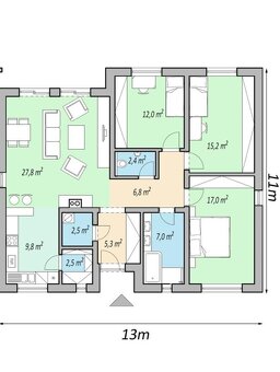 GALANTA-Moderná novostavba rodinného domu 600m² - 18