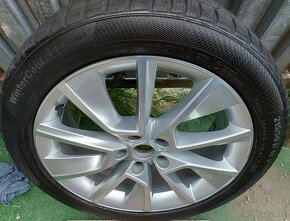 Originálna zimná sada Škoda - 5x112 r18 + 215/50 r18 - 18